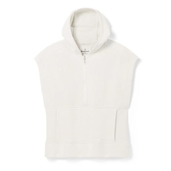 Women's Smartwool Terry SS Hoodie Sweatshirt  Color: Almond Size Medium NWT - Picture 3 of 6